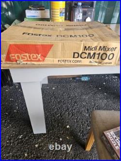 Fostex Mixtab And Fostex Dcm 100 MIDI Mixer