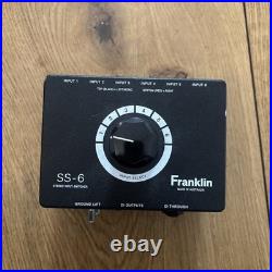 Franklin Audio SS-6 Passive Instrument Channel Switcher