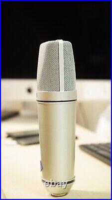 GTZ87 Vocal Condenser Microphone (Capsule Upgraded Podcast Voice Over U87 Type)