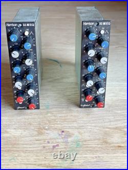 Great River Harrison 32EQ Pair in excellent condition