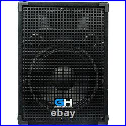 Grindhouse Speakers Pair of 12 PA/DJ Loudspeaker Cabinets 700 Watts Peak each