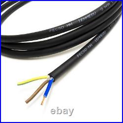 H05RN-F Rubber cable for handheld devices. 240v Mains Cable