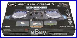 HERCULES UNIVERSAL DJ 2 DECK USB / BLUETOOTH DJ CONTROLLER Authorized Dealer