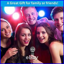 Handheld Microphone Singing Mic Stages Hosting Wireless Dynamic Output Speakers