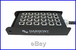 Harmony Audio HA-SB2450 XLR Snake Cable 24 Channel 50 Feet (20 Send 4 Returns)