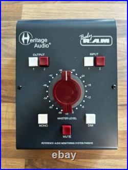 Heritage Audio Baby RAM Passive Desktop Monitor Controller