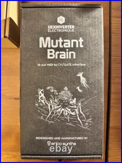 Hexinverter / Erica Synths Mutant Brain MIDI to Trigger/Cv/Gate Module New