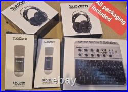 Home Studio Recording Kit Podcast Music Mixer Equipment Condenser Microphone Set