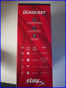 HyperX QuadCast S RGB LED USB Cardioid Microphone Black
