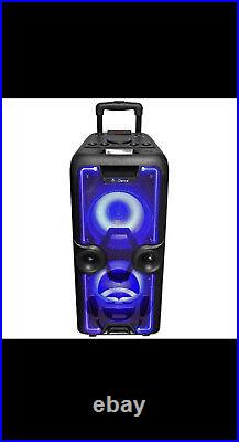 IDance Megabox 2000 Bluetooth Sound System 400w Giant Boombox Karaoke Speaker