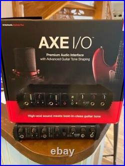 IK Multimedia Axe I/O premium audio guitar interface