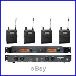 In Ear Professional Stage Wireless Monitor System with 4 Transmitter 150M