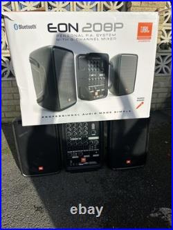 JBL EON208P Mobile PA Personal PA System With 8 Channel Mixer Bluetooth