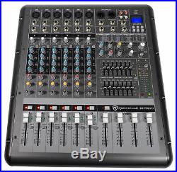JBL JRX225 Dual 15 4000w DJ/PA Speakers+Powered 8-Channel Mixer withUSB/Effects