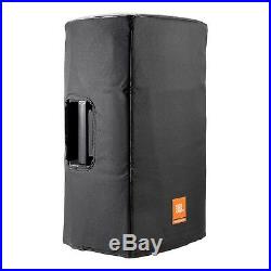 JBL Professional EON615 15 Powered DJ PA Speakers + Covers + Bluetooth Receiver