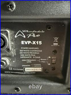 JOB LOT 2 x Wharfedale Pro EVP-X15 and 2 x Community MVP 15 Speakers