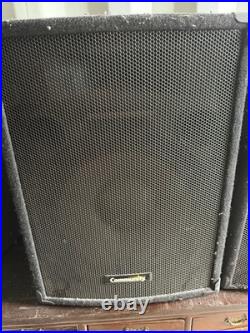 JOB LOT 2 x Wharfedale Pro EVP-X15 and 2 x Community MVP 15 Speakers