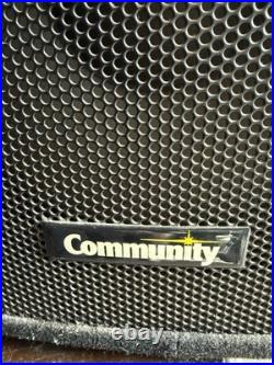 JOB LOT 2 x Wharfedale Pro EVP-X15 and 2 x Community MVP 15 Speakers
