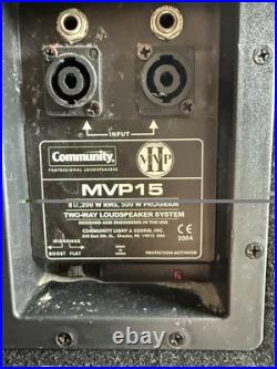 JOB LOT 2 x Wharfedale Pro EVP-X15 and 2 x Community MVP 15 Speakers