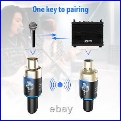 JOYO 5.8GHz Microphone Wireless System Transmitter & Receiver 4 Channels Dynamic