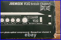 JoeMeek British Channel VC6Q Preamp / Channel Strip with Optical Compressor