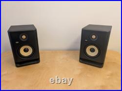 KRK RP5-G4 Studio Monitors Pair Excellent Condition with Cables