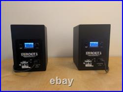 KRK RP5-G4 Studio Monitors Pair Excellent Condition with Cables