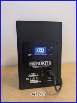 KRK RP5-G4 Studio Monitors Pair Excellent Condition with Cables