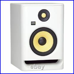 KRK Rokit RP7 G4 White Noise (Pair) With Isolation Pads & Cables