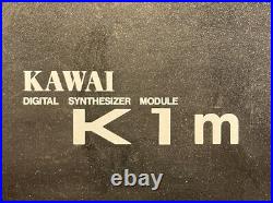 Kawai K1M Vintage Desktop Synthesizer Module Untested