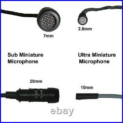 Knowles Acoustic Super High Quality Noise Cancelling Mini Lavaliere Microphones