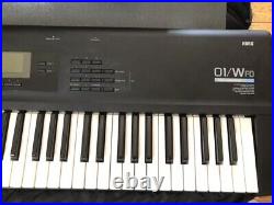 Korg 01/W FD 61 Key Music Workstation Synthesizer keyboard with stand Near Mint