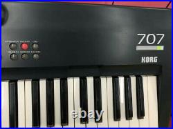 Korg 707 FM Performing Synthesizer 1987 from Japan Vintage