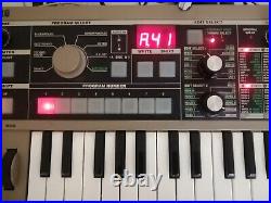 Korg Microkorg Synthesizer and Vocoder Keyboard with power supply