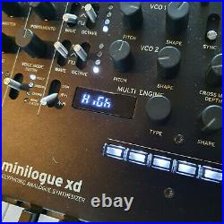 Korg Minilogue XD Analogue Synthesiser FAST SHIPPING, BARELY USED
