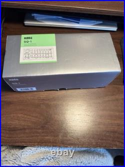 Korg SQ-1 Synthesizer Step Sequencer Analog 16 Step Boxed