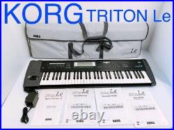 Korg Triton Le 61key Black Music Workstation Synthesizer in very good condition