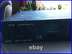 LA Audio Pub Mix ZX135 4 Into 5 Zone Mixer PubMix