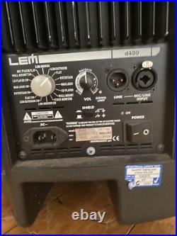LEM D400 Speakers