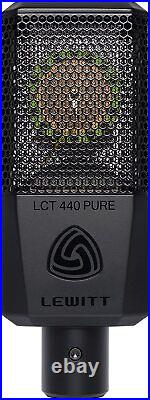 LEWITT LCT 440 PURE Large Diaphragm Condenser Mic for Studio Sound & Accessorie