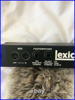 LEXICON JamMan Delay and Looper and footswitch FREE UK P&P