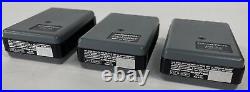 LOT OF 3 COMTEK PR-25 Synthesized Personal Receivers TESTED