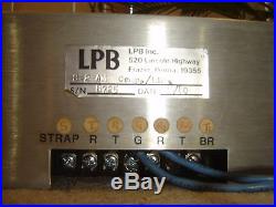 LPB S-2 AM, Audio Compressor / Limiter, XLR in/out, Vintage Rack