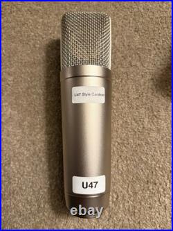 Large Diaphragm Condenser Microphone modified with a quality K47 style capsule