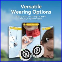 Lark M2 Wireless Lavalier Microphone Compatible with iPhone, MFi Certified, 300m