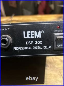 Leem DSP-200 Professional Digital Delay (Serviced at Harmony)