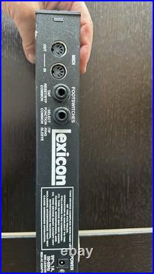 Lexicon Jam Man 1U Rack Digital Delay Looper, MIDI, Tap Tempo, 2-Ch