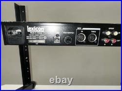 Lexicon MX400 Dual Stereo Surround Reverb Effects Processor and Rack