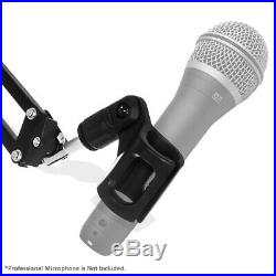 Livivo Adjustable Microphone Desktop Arm MIC Suspension Boom Scissor Stand Mount
