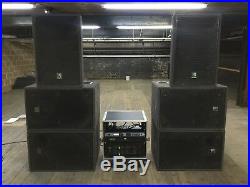 Logic Systems 1296 6kw Speaker System / Chevin A6000 & A1000 & Dbx Driverack